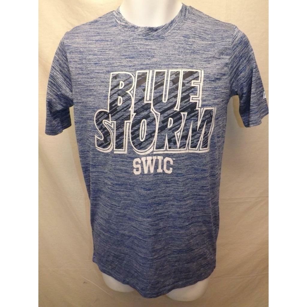 Southwestern Illinois Blue Storm Mens Size S Small Performance Shirt Image 4