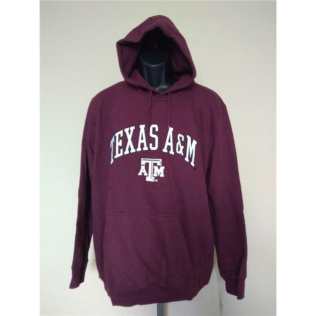 Minor Flaw Texas AandM Aggies Mens Size L Large Maroon Hoodie Image 1