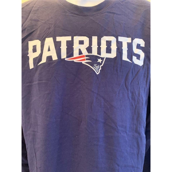 England Patriots Mens Size M Medium Blue Brand 47 Shirt Image 2