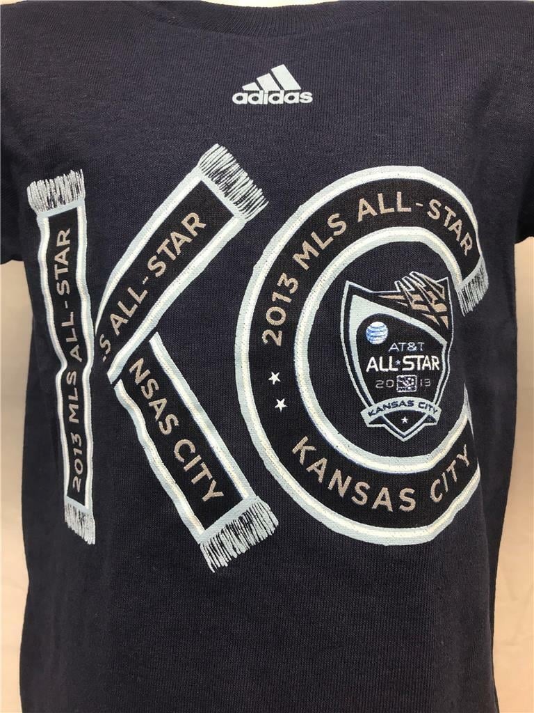 Sporting Kansas City All Stars 2013 Kids Size 2T Navy Blue Adidas Shirt Image 2