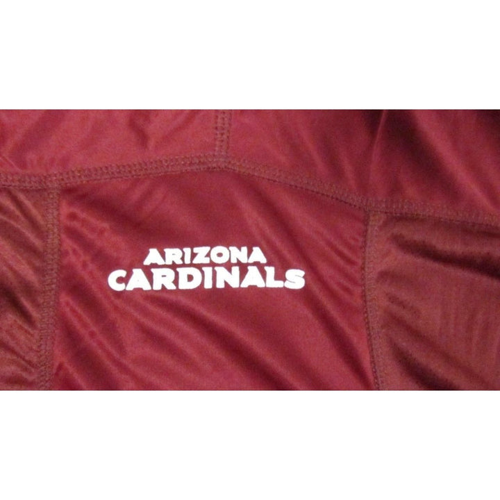 Arizona Cardinals Mens Sizes 5XL-Tall Red Polyester Majestic Polo Shirt Image 4