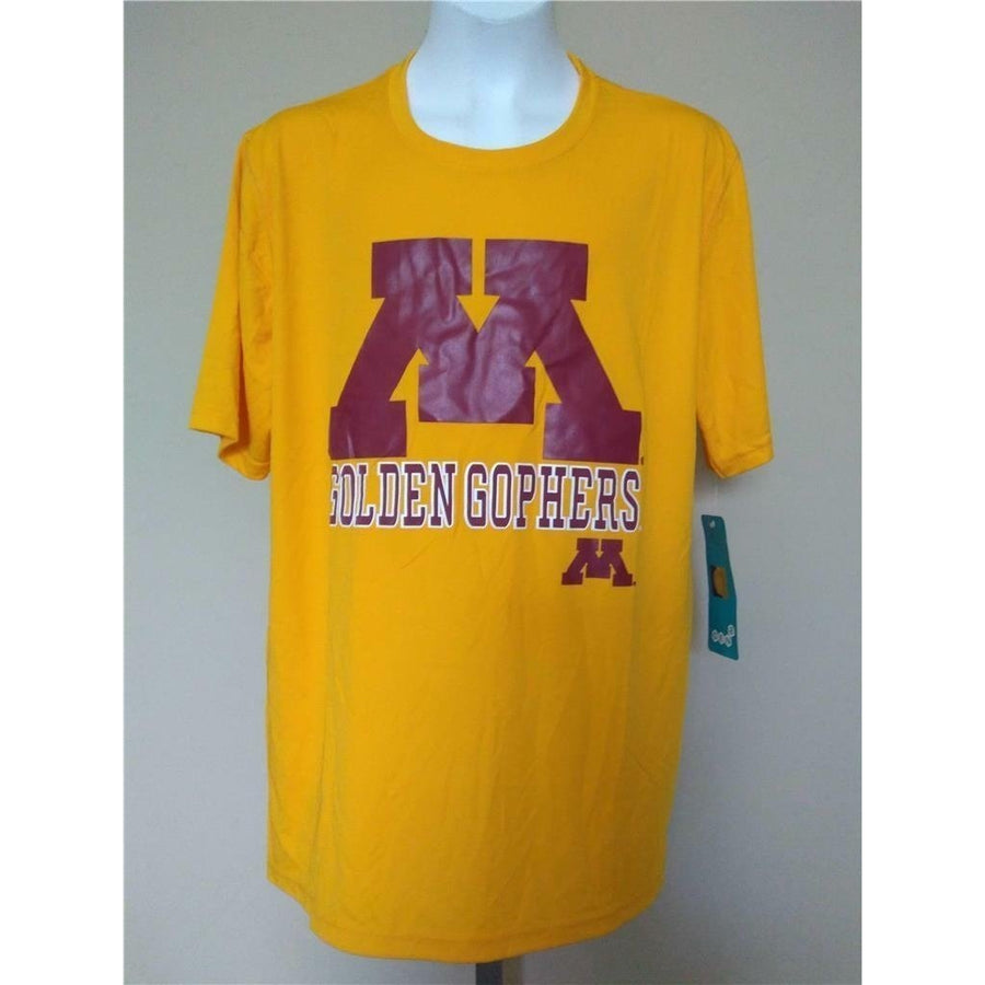 Minnesota Golden Gophers Youth Size XL 18 Yellow Athletic Shirt Image 1