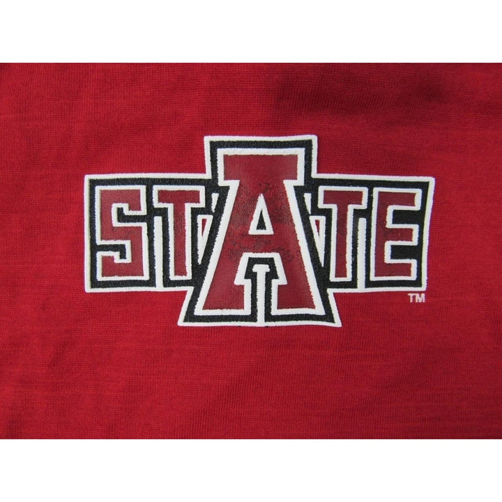 Arkansas State Red Wolves Mens Size S Climalite Adidas Polyester Red Shirt Image 4