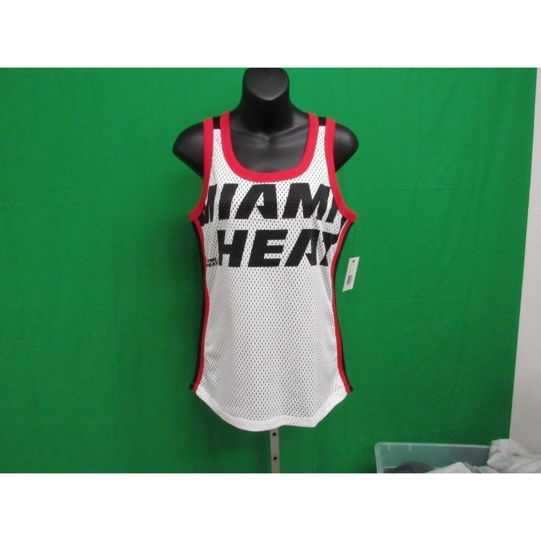 Miami Heat Womens Size S Small White Black Jersey Image 1