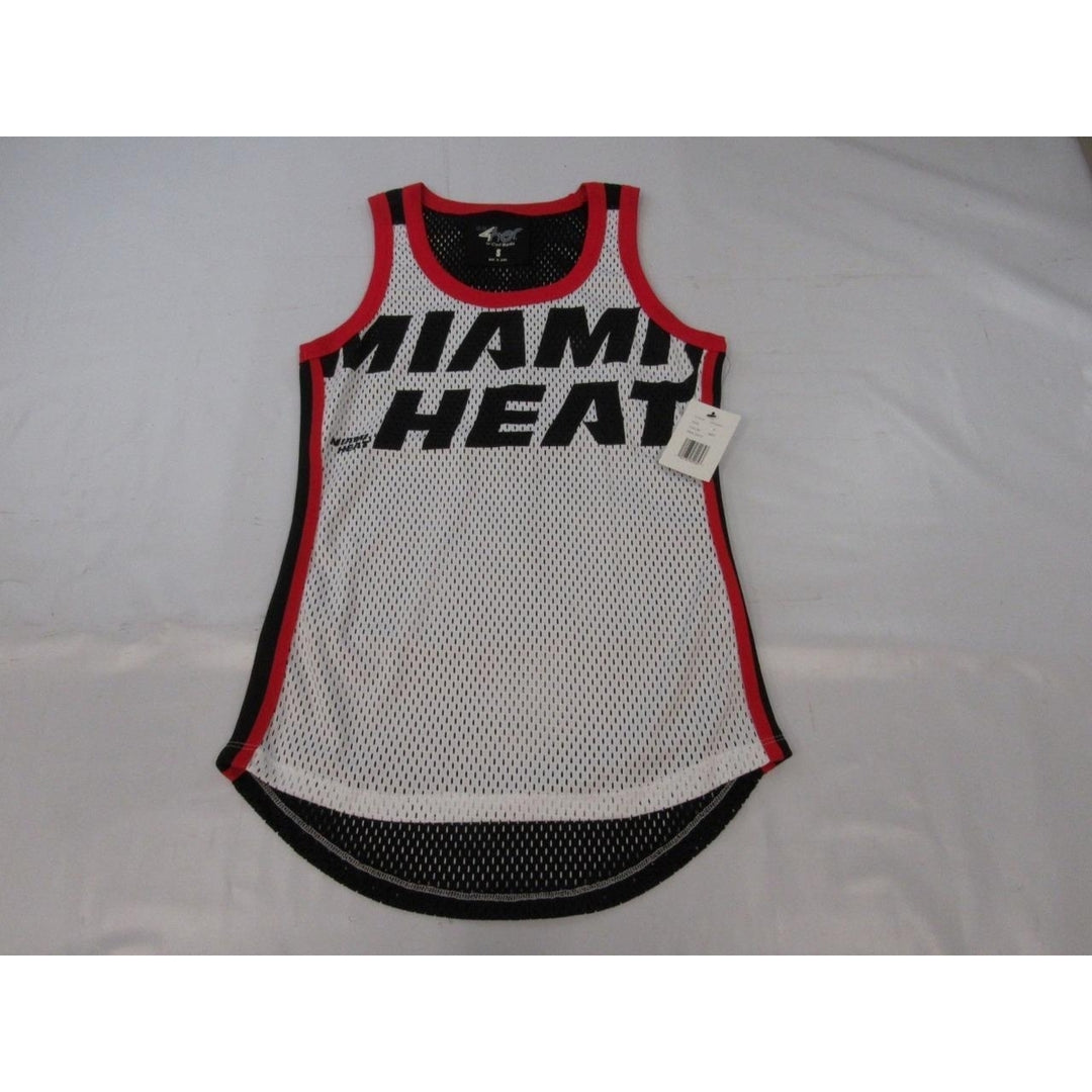 Miami Heat Womens Size S Small White Black Jersey Image 2