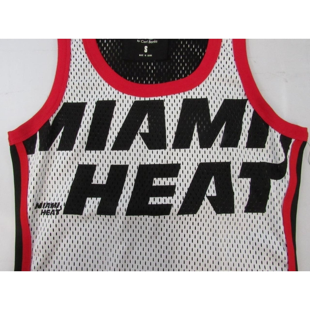 Miami Heat Womens Size S Small White Black Jersey Image 4