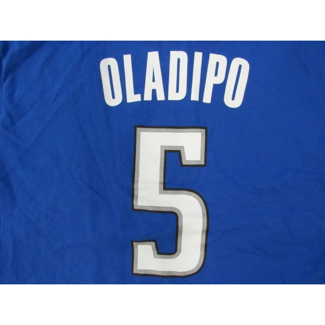 Orlando Magic 5 Victor Oladipo Mens Size M Blue Adidas Long Sleeve Shirt Image 4