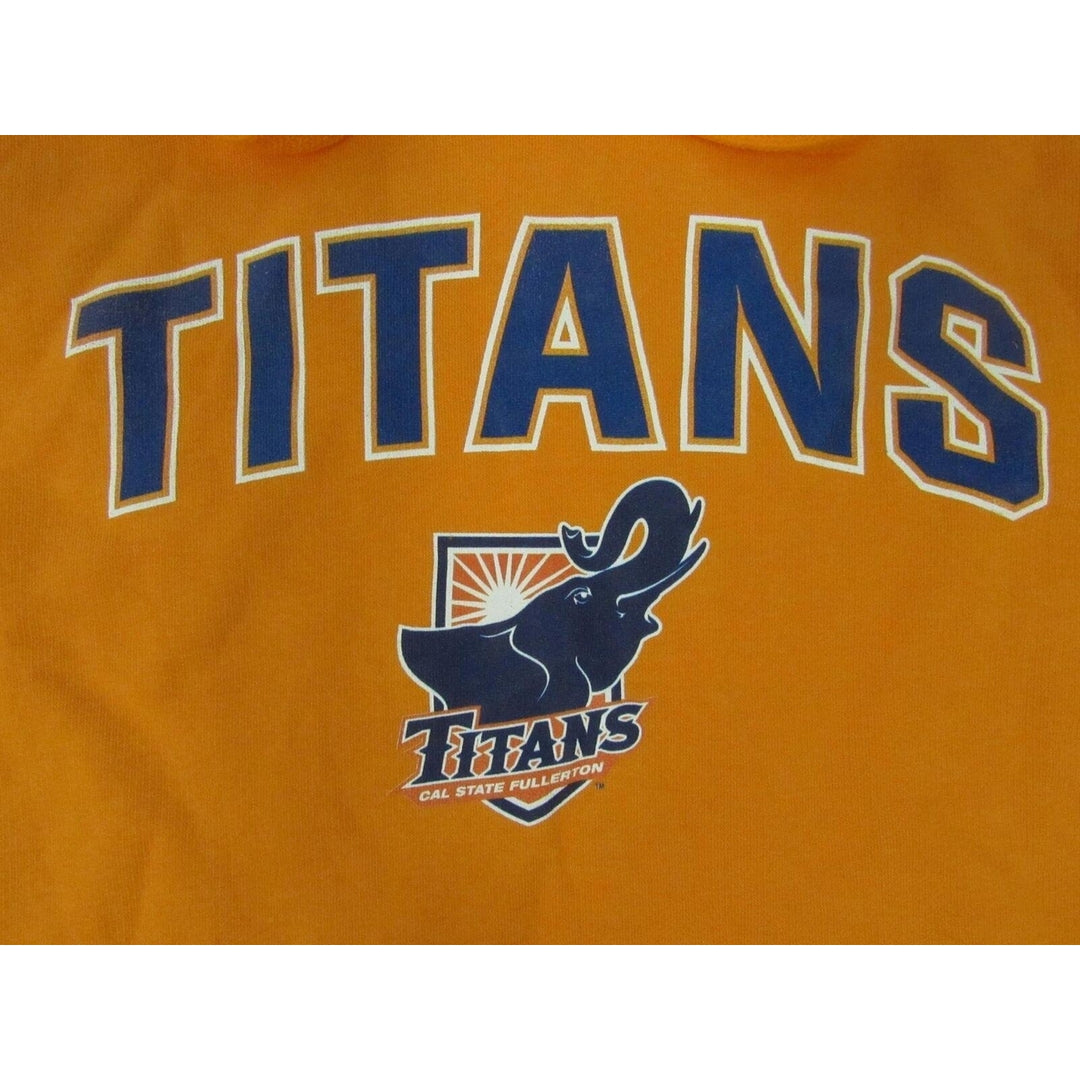 Cal State Fullerton Titans Womens Size M Medium Orange Hoodie Image 3