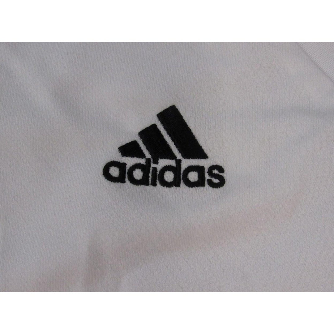 Mens Size L Large Adidas NBA White Blank Jersey Image 4