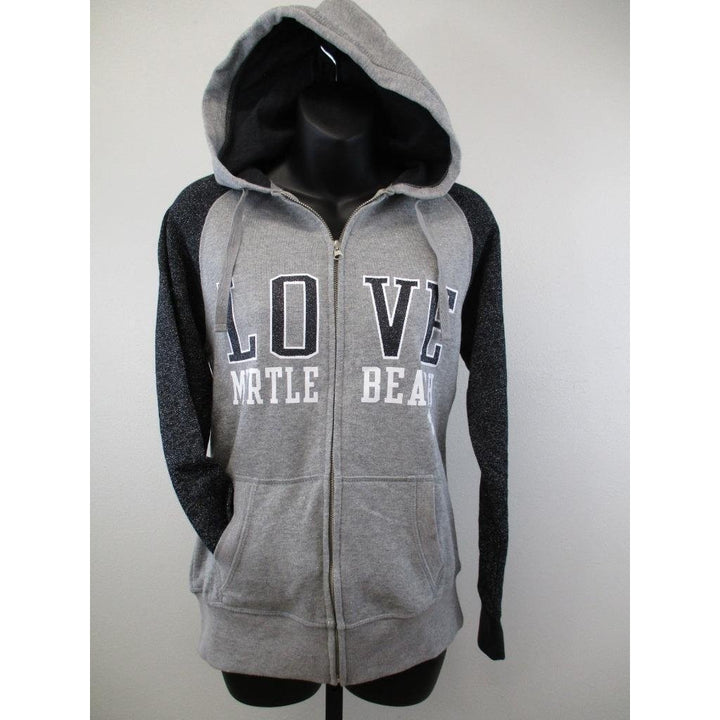 Myrtle Beach SC South Carolina "Love" Women Size S Small Jacket Hoodie Image 1