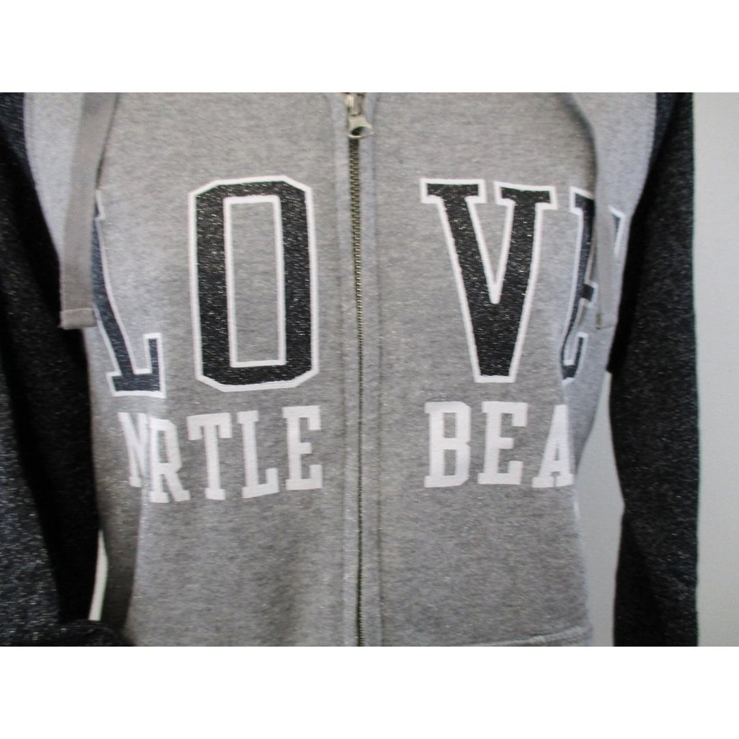 Myrtle Beach SC South Carolina "Love" Women Size S Small Jacket Hoodie Image 3