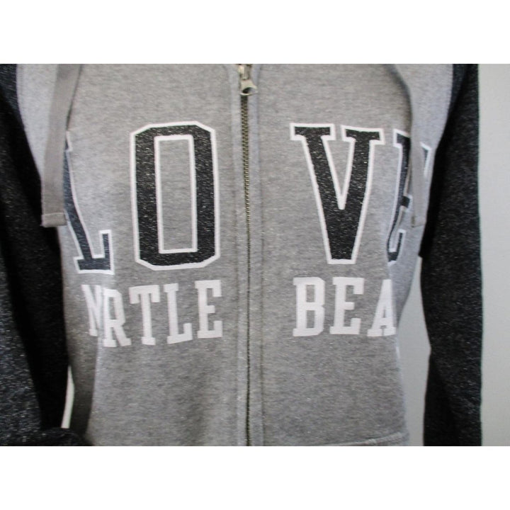 Myrtle Beach SC South Carolina "Love" Women Size S Small Jacket Hoodie Image 3