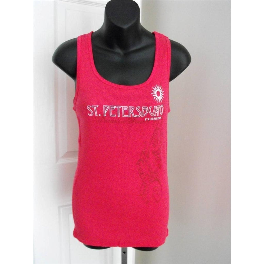 St Petersburg Florida Womens Medium Top by J. America Image 1