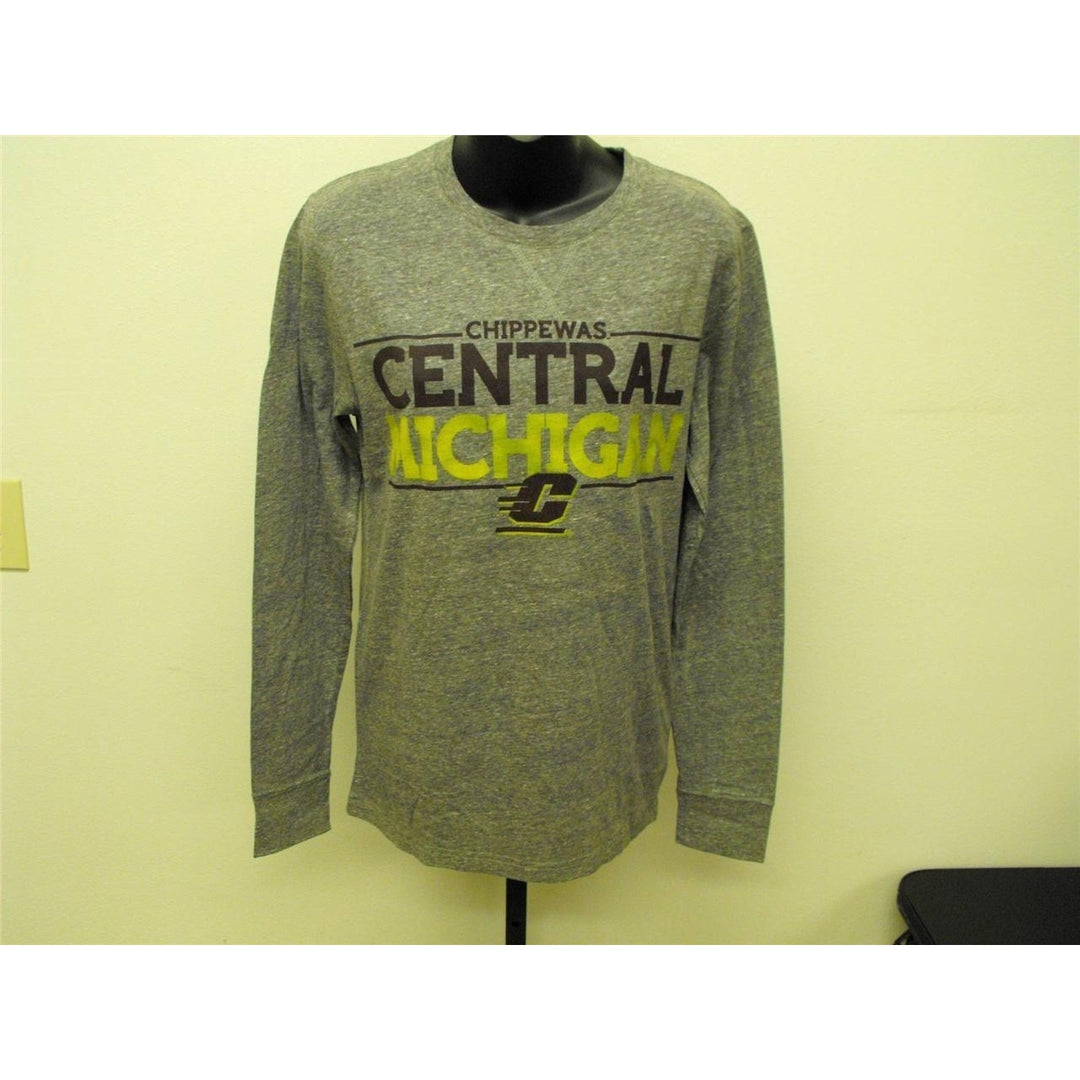 - CENTRAL MICHIGAN CHIPPEWAS WOMENS S SMALL T-SHIRT BY J. AMERICA 63QY Image 1