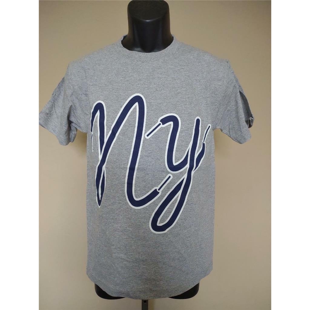 - York Yankees Mens Size S Small Gray Shirt Image 1