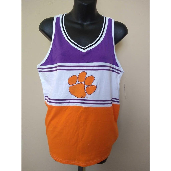 Clemson Tigers Womens Size XL Tank Top Shirt Image 1