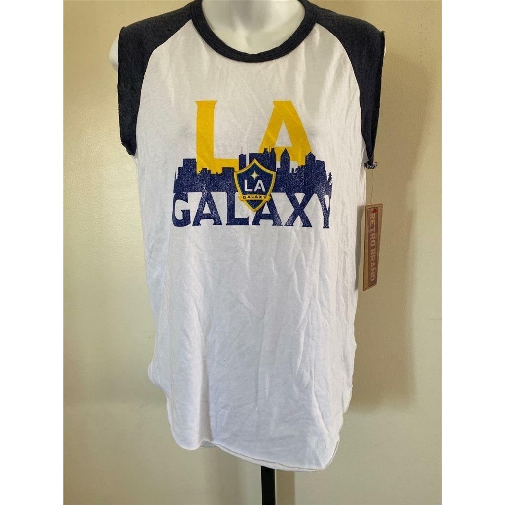 Los Angeles Galaxy Mens Size S Small White Shirt Image 1