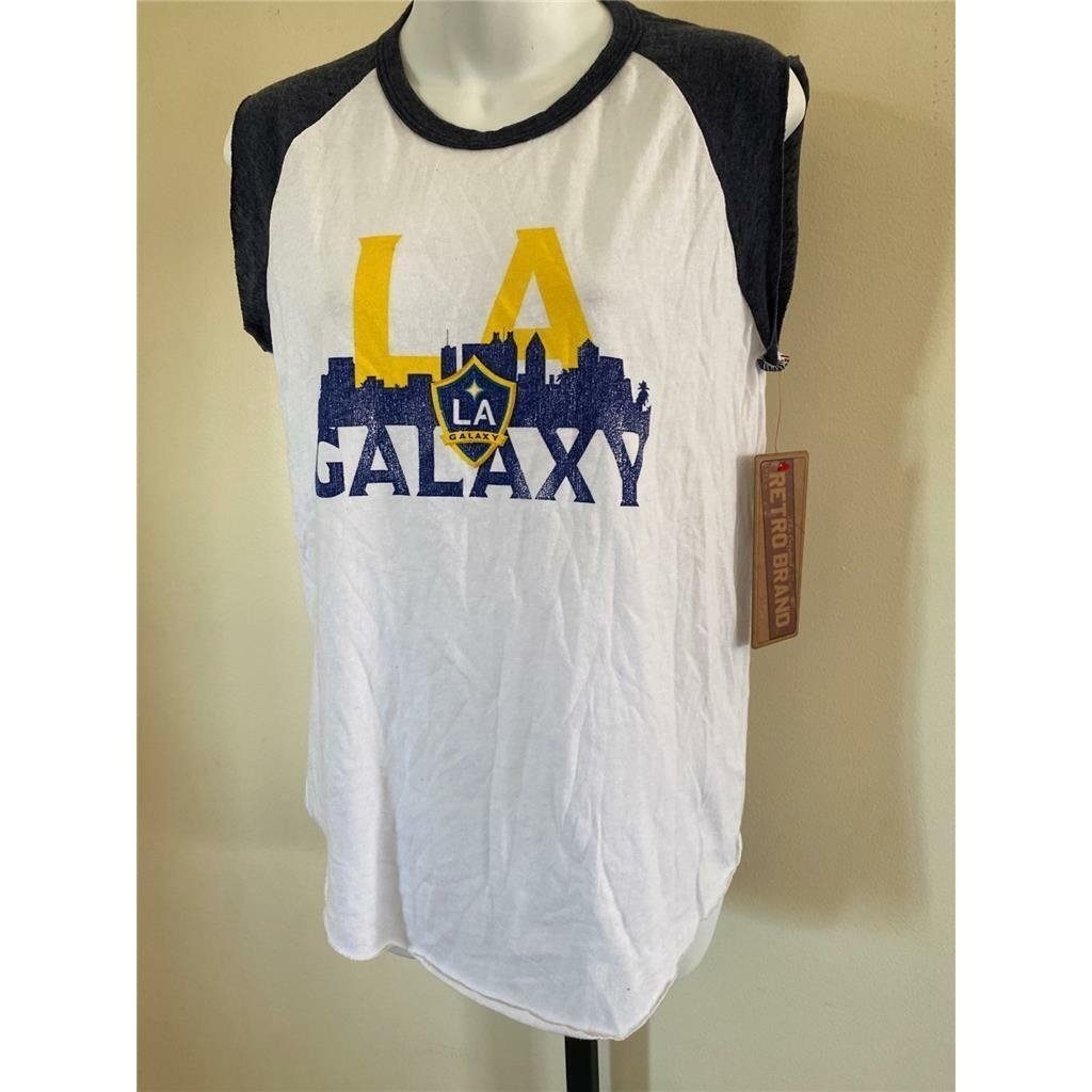 Los Angeles Galaxy Mens Size S Small White Shirt Image 2