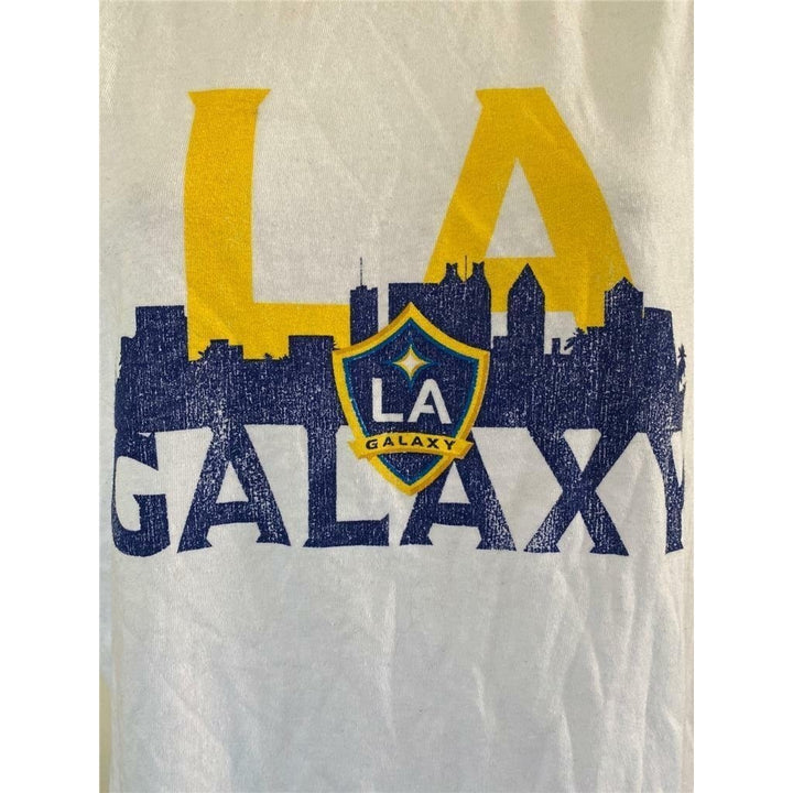 Los Angeles Galaxy Mens Size S Small White Shirt Image 4