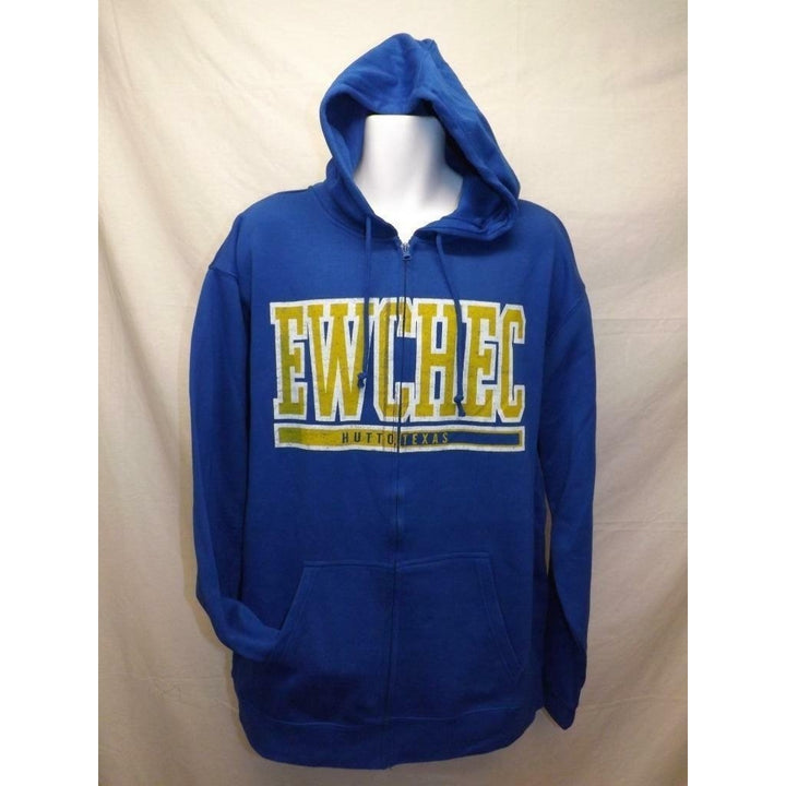 East Williamson County Higher Education Center Mens Size 2XL Blue Jacket Image 1