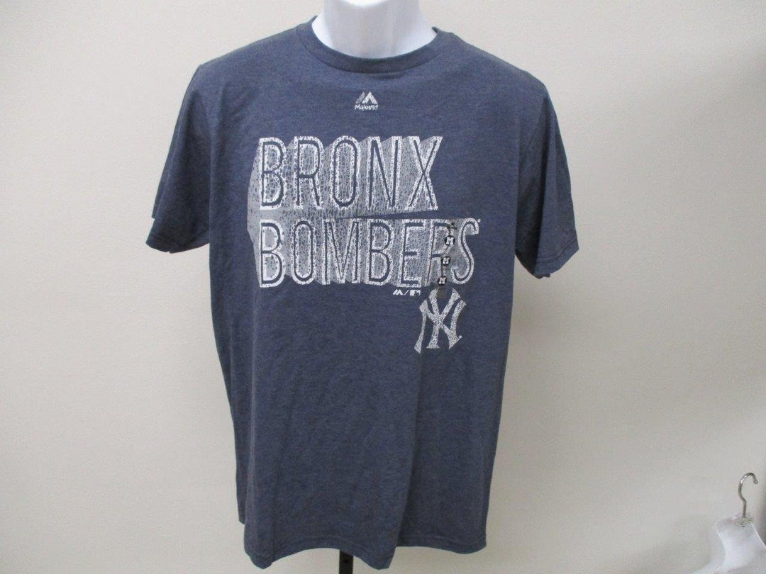 York Yankees Mens Size M Medium Gray Shirt MSRP 26 Image 2