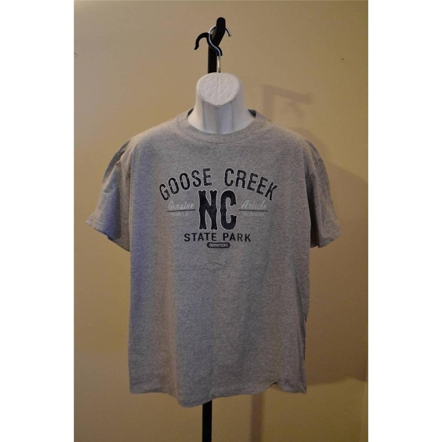 Goose Creek State Park MENS Large L grey T-Shirt Image 1