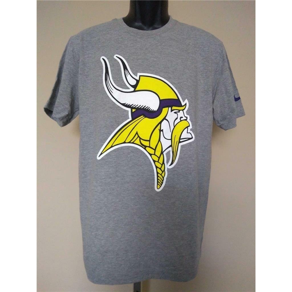 Minnesota Vikings Mens Size M Medium Gray Nike Shirt Image 1