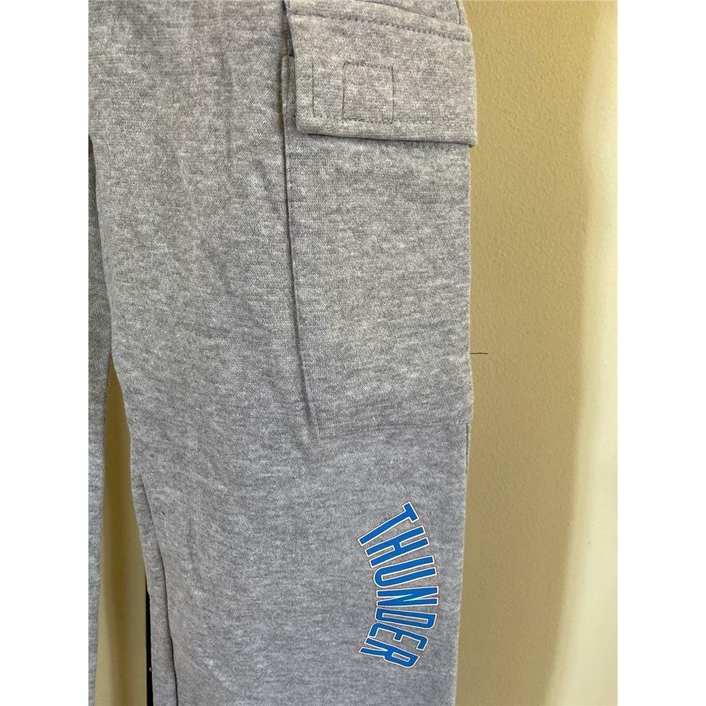 Oklahoma City Thunder Youth Size M Medium Gray Sweatpants Image 3