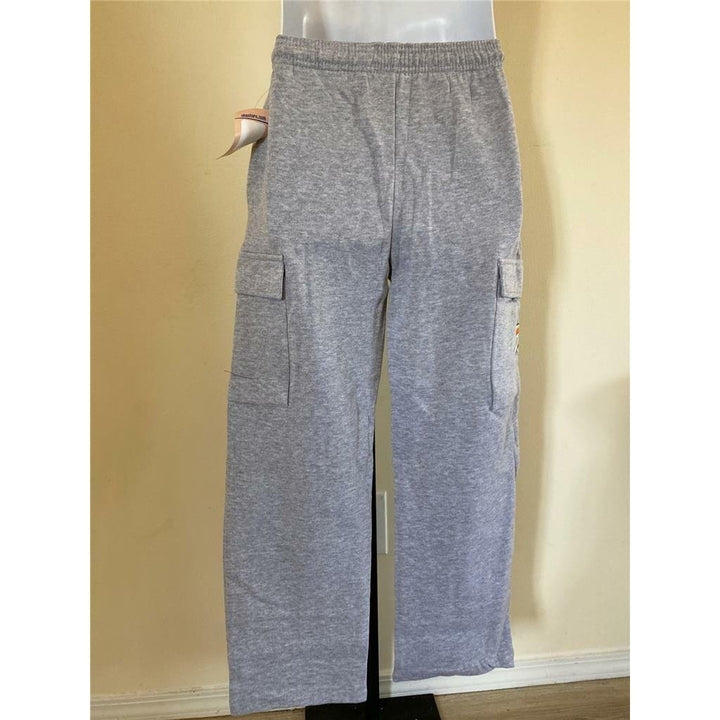 Oklahoma City Thunder Youth Size M Medium Gray Sweatpants Image 4