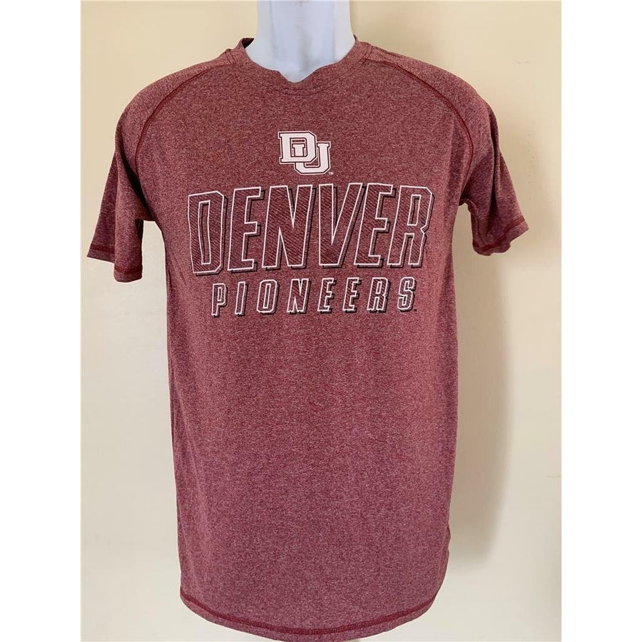 Denver Pioneers Mens Size S Small Maroon Rivalry Threads Athletic Shirt Image 1