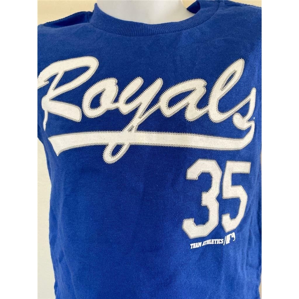 Kansas City Royals 35 Eric Hosmer Infant Size 2T Blue Shirt Image 3