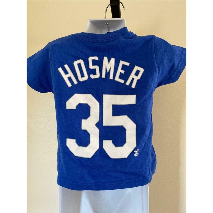 Kansas City Royals 35 Eric Hosmer Infant Size 2T Blue Shirt Image 4