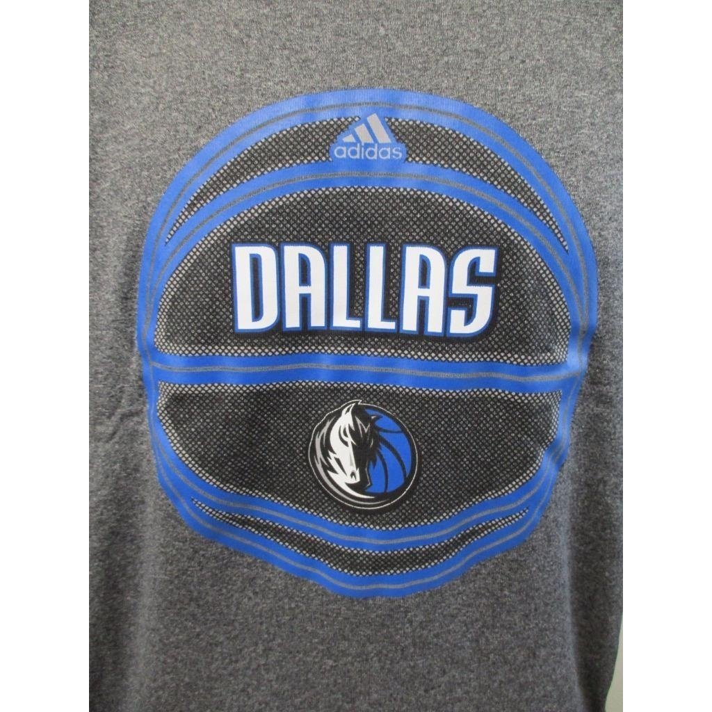 Dallas Mavericks Adult Mens Size S Small Climawarm Adidas Sweatshirt 60 Image 3