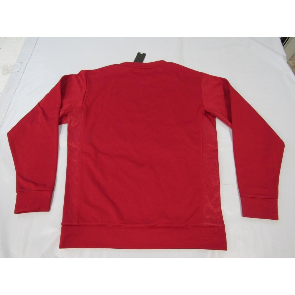 San Francisco 49ers Mens Size S Small Majestic Polyester Red Sweatshirt Image 2