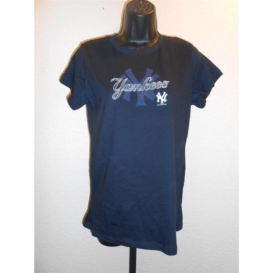 NY York YANKEES WOMENS Large L GIII Carl Banks Brand Shirt 30 Image 1