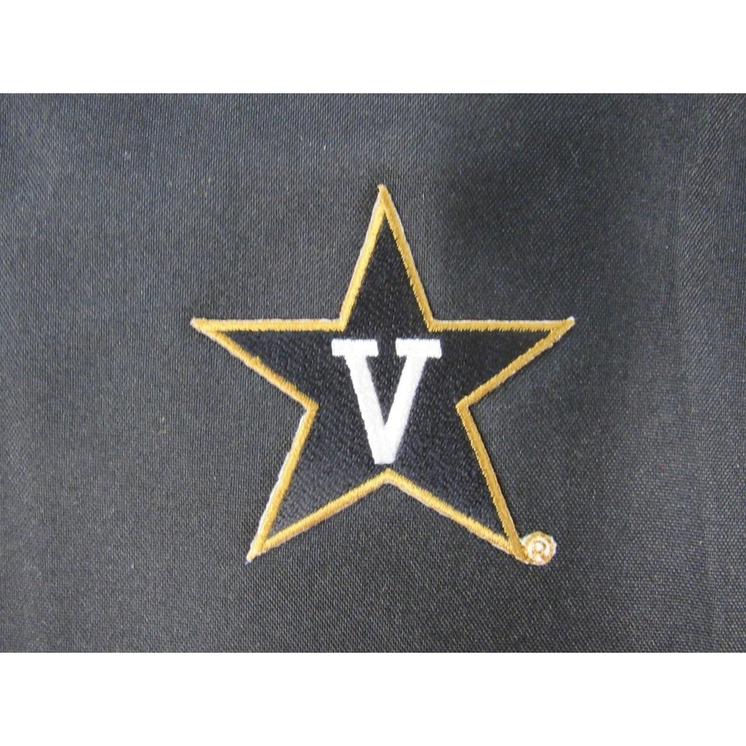 Vanderbilt University Commodores Football Theme Black Diaper Bag Image 3