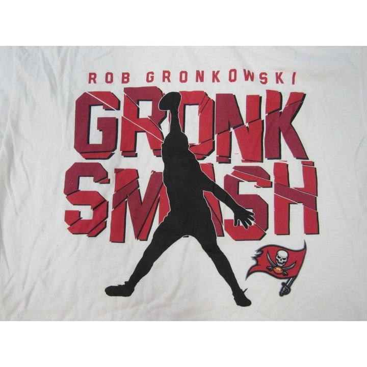 Tampa Bay Buccaneers Rob Gronkowski Mens Size M Medium White Shirt Image 3