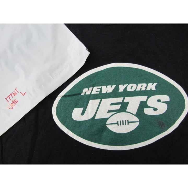 York Jets Mens Size XL XLarge Black Shirt Image 3