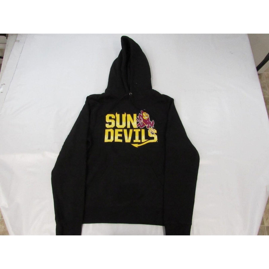 Arizona State Sun Devils Mens Size S Small Black Hoodie Image 1