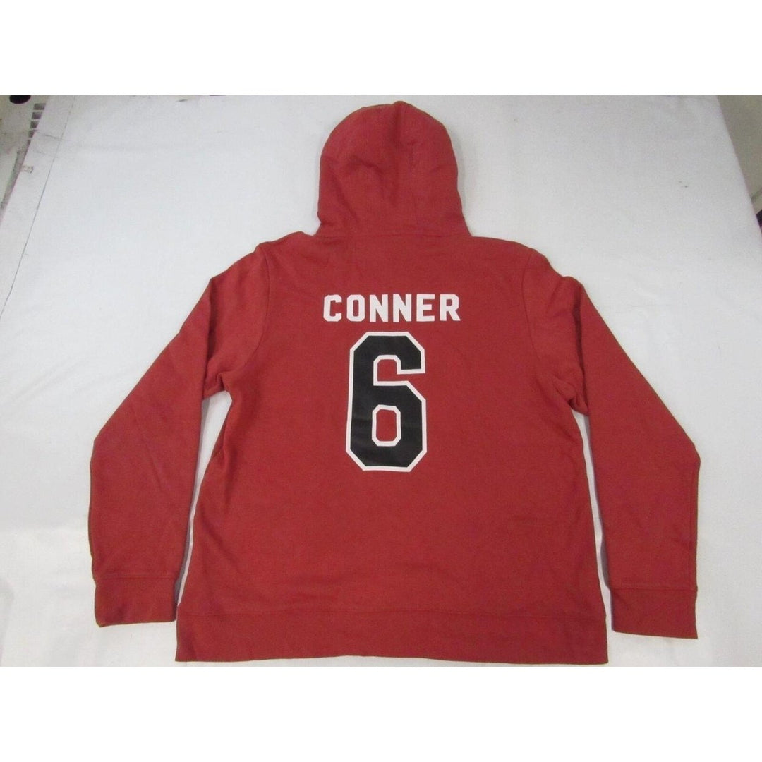 Arizona Cardinals 6 James Conner Mens Size XL XLarge Red Hoodie Image 2