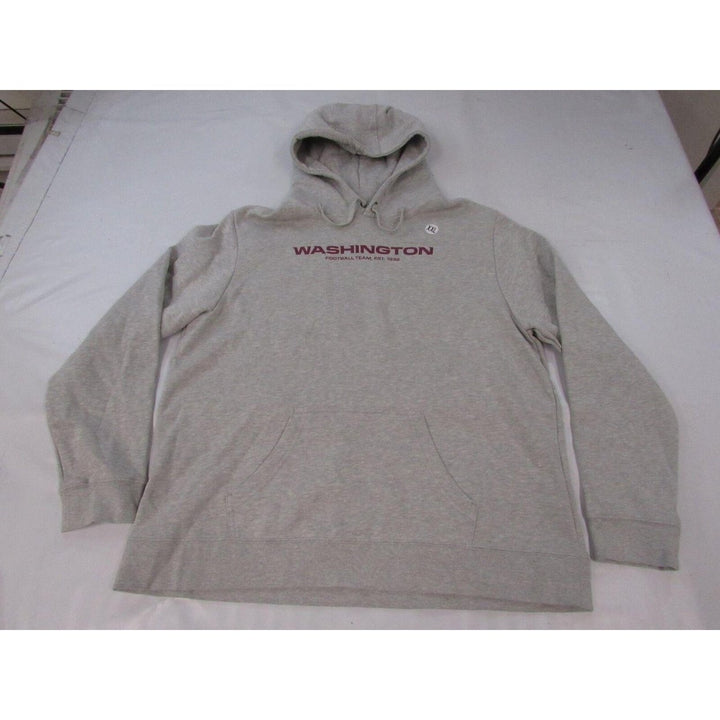 Washington Commanders 99 Chase Young Mens Size 2XL Light Gray Hoodie Image 1