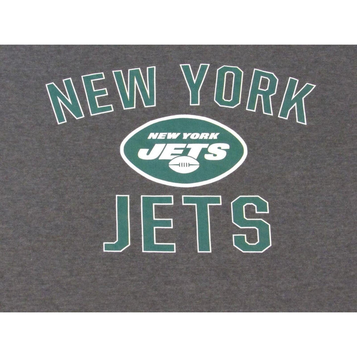 York Jets Mens Size 3XL-Tall 3XLarge-Tall Dark Gray Shirt Image 3