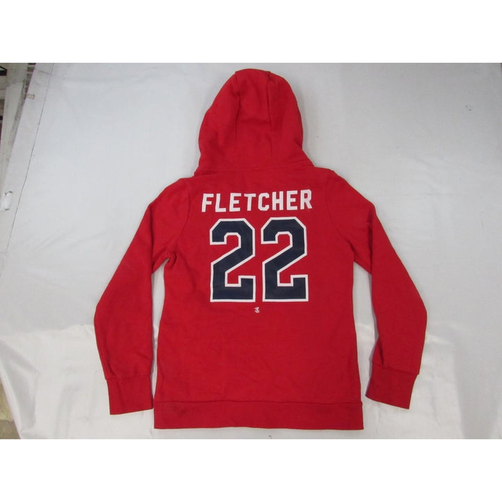 Los Angeles Angels 22 David Fletcher Womens Size S Small Red Hoodie Image 2