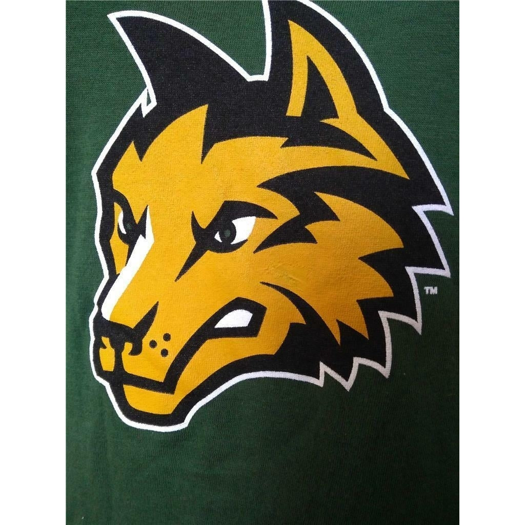 Minor Flaw Wright State Raiders Womens Size S Green J. America Shirt Image 2