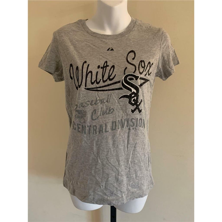 Chicago White Sox Womens Size S Small Gray Shirt Image 1