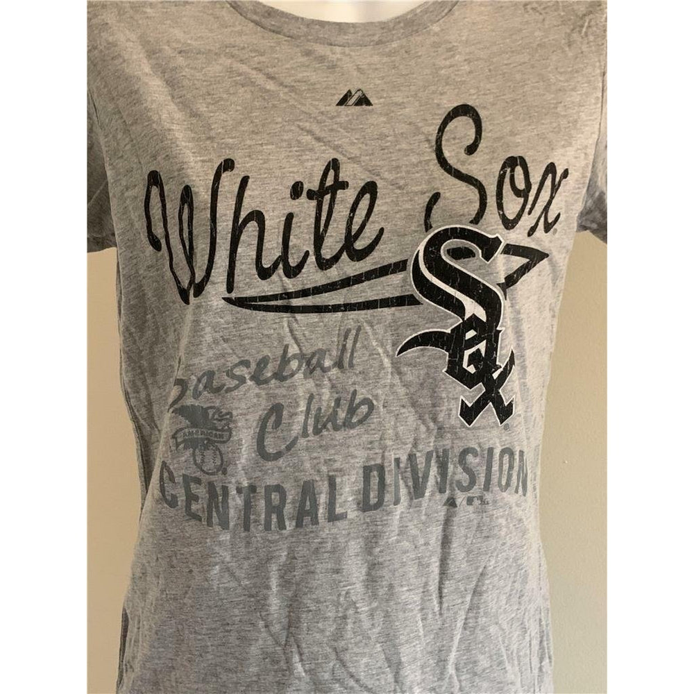 Chicago White Sox Womens Size S Small Gray Shirt Image 2