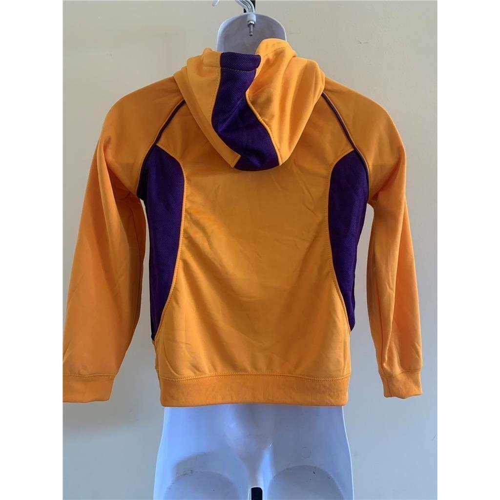 Louisiana State Tigers Youth Size M Medium Yellow Hoodie Image 2