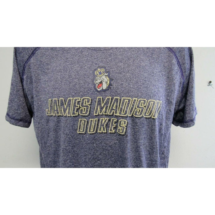 James Madison Dukes Mens Size M Medium Polyester Performance Shirt Image 3