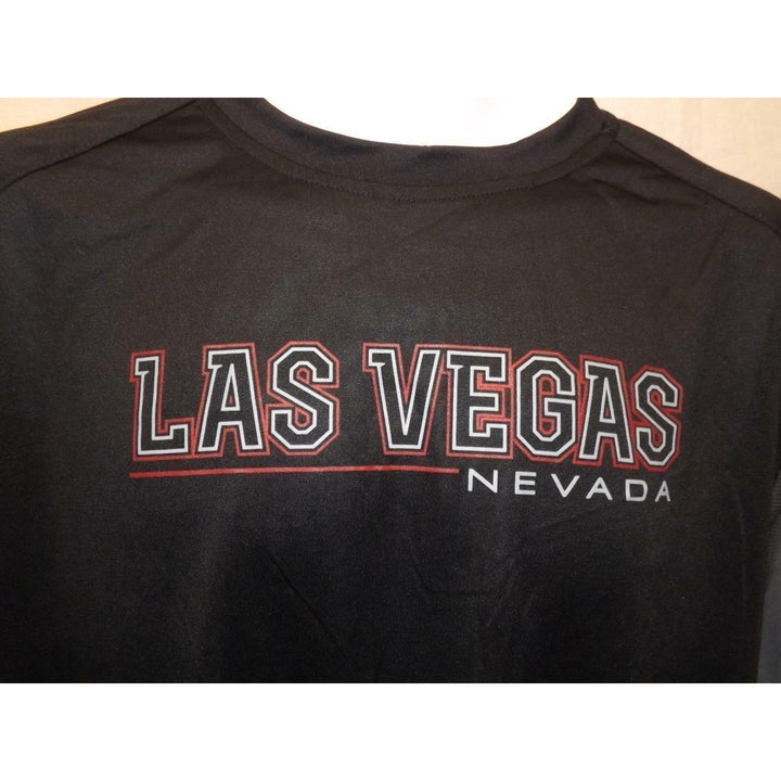 Las Vegas Nevada Mens Size XL XLarge Black Performance Shirt Image 2