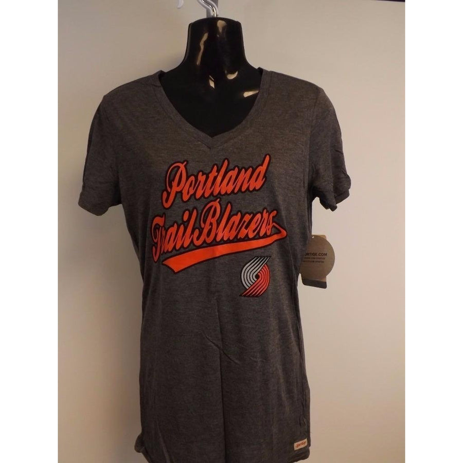 Portland Trail Blazers Womens Size M Medium Shirt MSRP 33 Image 1